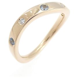 Autre Marque 4°C Au750 Aquamarin Diamantring Pink