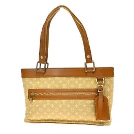 Louis Vuitton Lucille Mini Lin PM Beige
