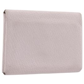 Hermès Hermes Calvi Duo Card Holder Chevre Mysore Pink
