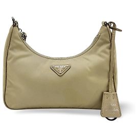 Prada Re-Edition 2005 Tessuto Small Bege