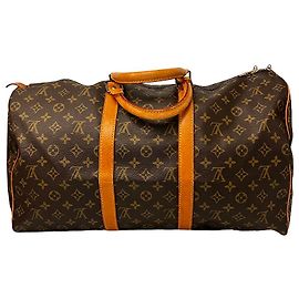 Louis Vuitton Keepall Monogram Canvas 50 Marrom