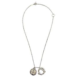 Hermès Collana con pendente Hermes Cordage Rope Argento