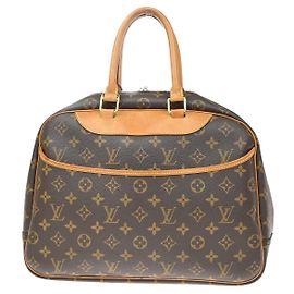 Louis Vuitton Deauville Monogram Canvas 34 Marron