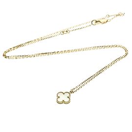 Pendente Sweet Alhambra Van Cleef & Arpels Oro Giallo 18K e Madreperla D'oro
