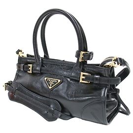 Borsa 2-Way Prada Bonnie Mini Nero