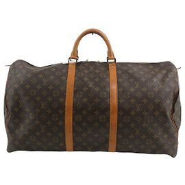 Louis Vuitton Keepall Monogram Canvas 60 Marron