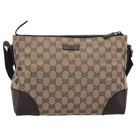 Gucci Joy Messenger GG Canvas Medium Castaño
