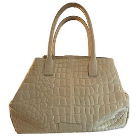 Liebeskind Berlin Sac à main beige embossé effet croco Beige