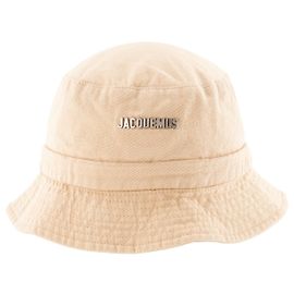 JACQUEMUS - Sombrero bucket Gadjo Jacquemus en lona beige (TU) Beige