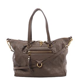 Louis Vuitton Lumineuse PM Monogram Empreinte Sac à main 2Way en Brown M93409 Marron