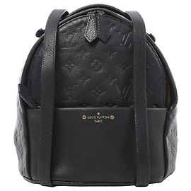 Mochila Louis Vuitton Sorbonne Monogram Empreinte em Black M44016 Marrom