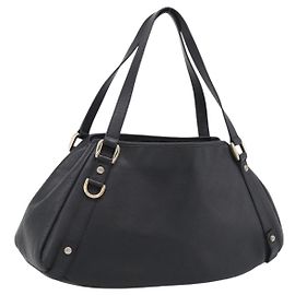 Gucci Abbey Leather Medium Schwarz