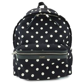 Autre Marque Saint Laurent City Printed Canvas Mini Nero