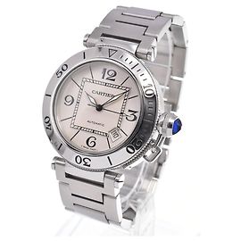 Cartier Pasha Seatimer Quartz Stainless Steel and Rubber 33 Outro