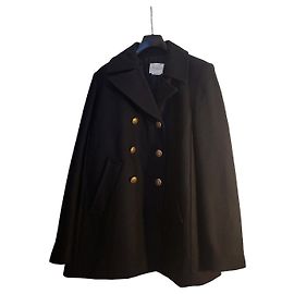 Blazer Bonpoint negro de lana doble botonadura Negro