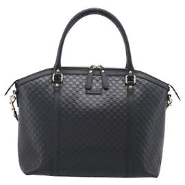 Gucci Guccissima GG Leather Large Preto