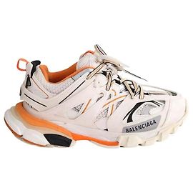 Ténis Balenciaga de couro brancos Branco
