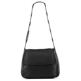 Prada Borsa a tracolla 1998 Black Calfskin Vitello Plex Nero