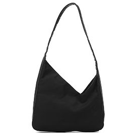 Prada Borsa a Tracolla 1998 Black Tessuto Asim Nylon Nero