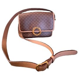Céline Celine Borsa Triomphe Macadam Marrone Marrone