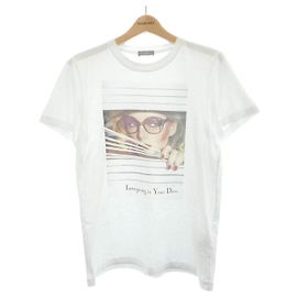 Camiseta de algodón Dior Blanco
