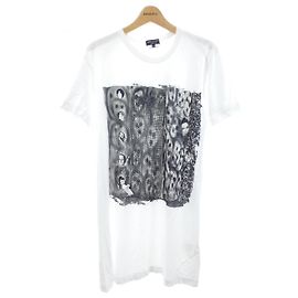 T-shirt Comme des Garcons Homme Plus Marrone Bianco