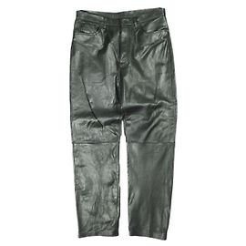Autre Marque Verducci Lederhose Schwarz