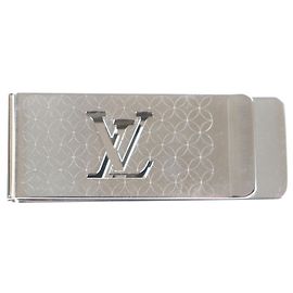 Louis Vuitton Champs Elysees Money Clip Silvery