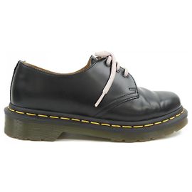 Autre Marque Sapatos de Couro Dr. Martens 1461 Preto
