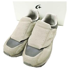Autre Marque Moonstar 810s BANDSTUDEN Synthetic Leather Sneakers Beige Taupe