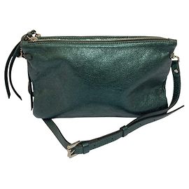 Autre Marque Sac à épaule en cuir GIANNI CHIARINI Vert