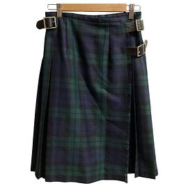 Autre Marque Saia de Lã Xadrez O'Neil of Dublin Outro Verde