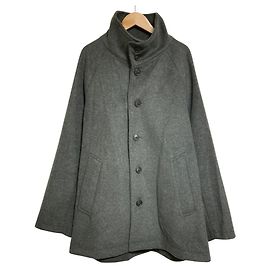 Autre Marque 417 by EDIFICE Woollik Beaver Stand Coat Castaño