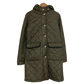 Mackintosh Quilted Coat Green Khaki