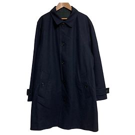Autre Marque Ermenegildo Zegna ELEMENTS Leather Coat Black Navy blue