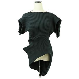Issey Miyake KNIT AS IT IS Knit Top Blu Blu navy