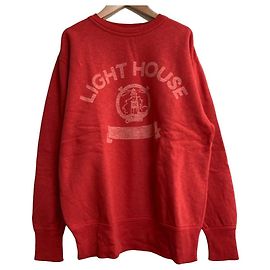 Autre Marque sweatshirt de algodão 45R com estampado de farol Vermelho