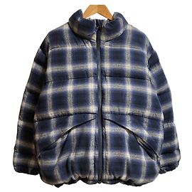 Autre Marque Veste matelassée Penfield Check Puffy Down Bleu Bleu Marine