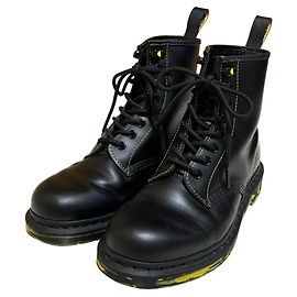 Autre Marque Dr. Martens 1460 Boots Schwarz Gelb