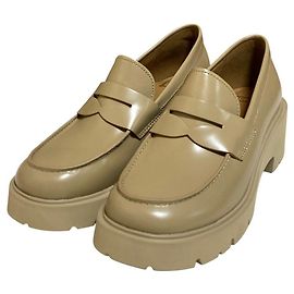 Autre Marque Camper MILAH Platform Loafers Beige
