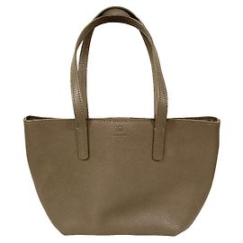 Autre Marque Borsa Tote in pelle MASUDA MUG Y Beige Taupe