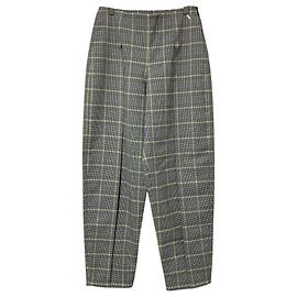 Armani Exchange Check Wide Pants Brown