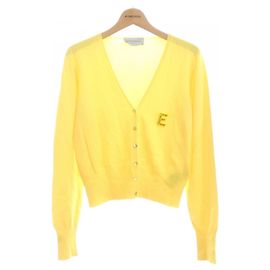 Autre Marque Cardigã de lã ERMANNO Amarelo