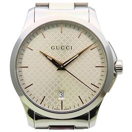 Relógio Gucci G Timeless em aço inoxidável Prata