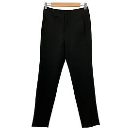 Pantaloni Slim Alexander Wang con Bottoni Nero