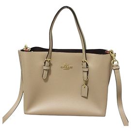 Bolso Tote 2way Coach Beige