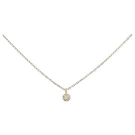 Autre Marque Collier agete Au750 Diamant Doré