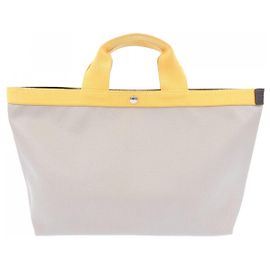 Autre Marque Herve Chapelier Square Tote A4 Tragetasche Braun Andere