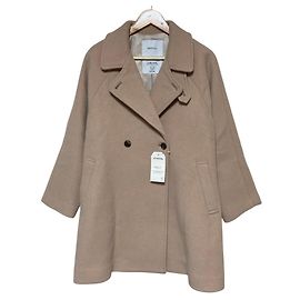 Autre Marque SHIPS cualquier Half Coat de PURE WOOL Beige