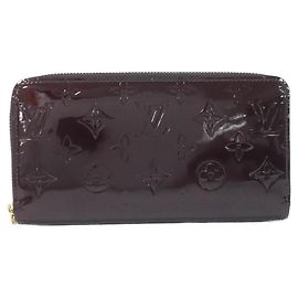 Portefeuille long Louis Vuitton Vernis Violet